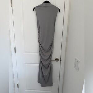 H&M Sophisticated Gray Maxi Dress